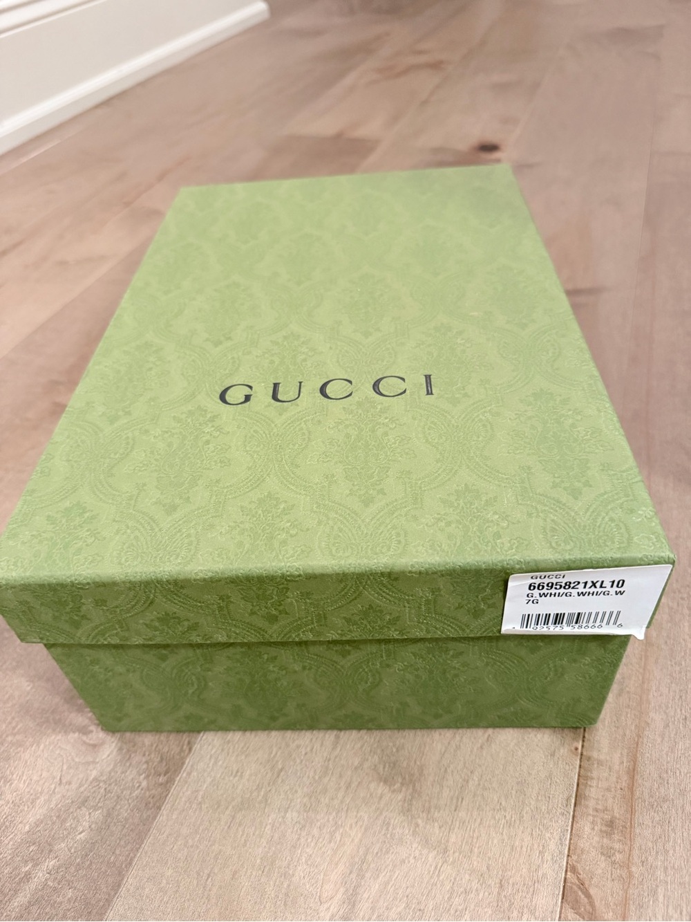 Gucci White Leather Low-Top Platform Sneaker men’s - Picture 8 of 8